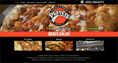 Desktop Screenshot of andersonplayerspizza.com